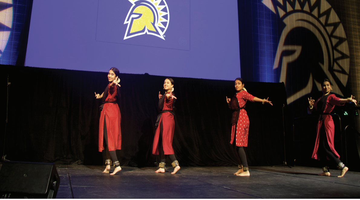 Monika Angeles leads members in the &#8220;Viejitos&#8221; performance during practice for the showcase Noche Folk&#243;rica.